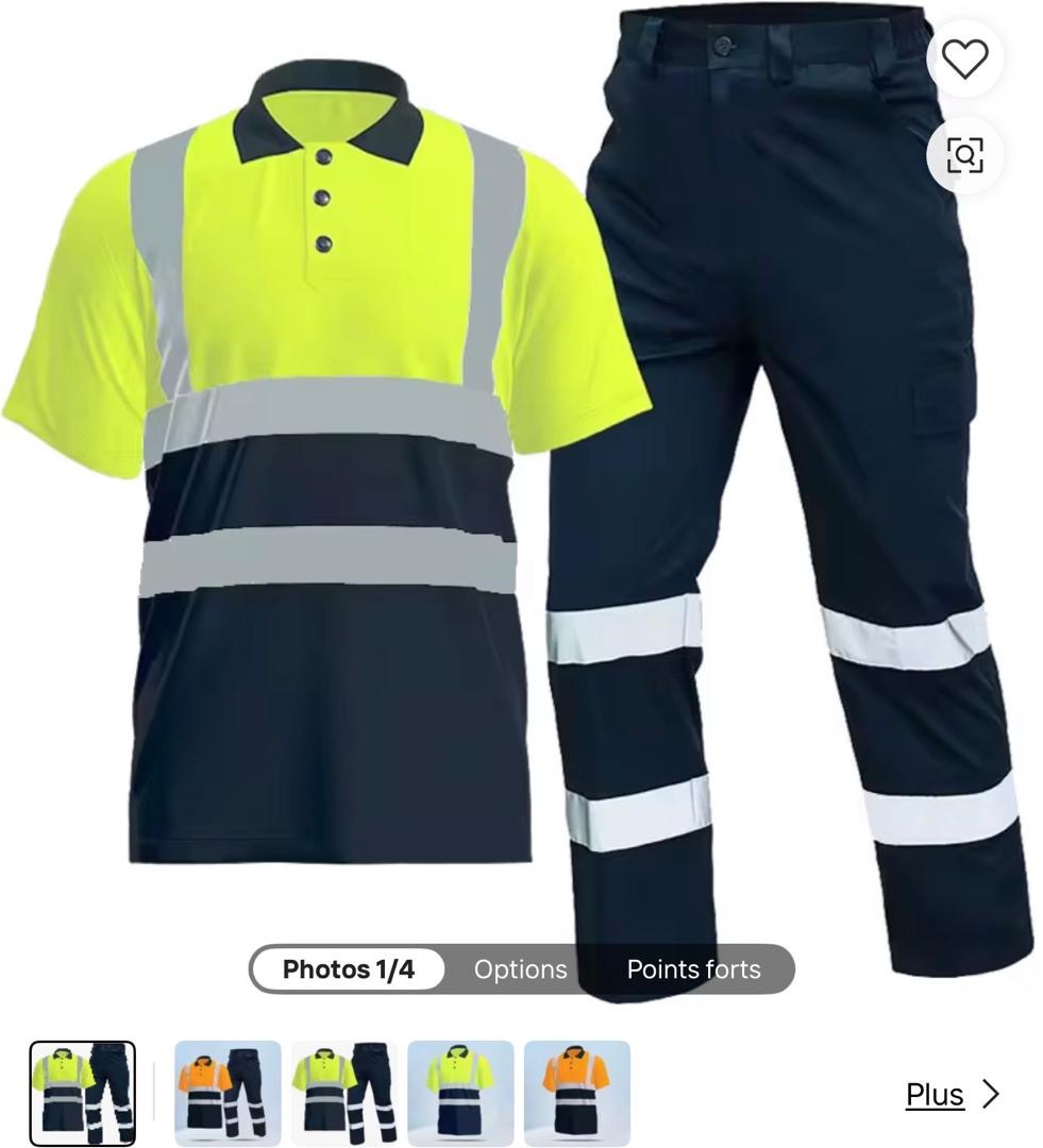 Polo & pantalon haute visibilité